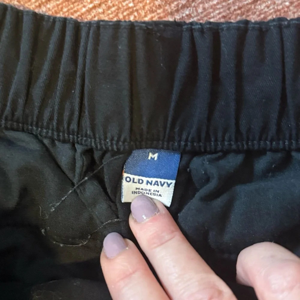 Old Navy Black Easy Chino Short 3” Inseam